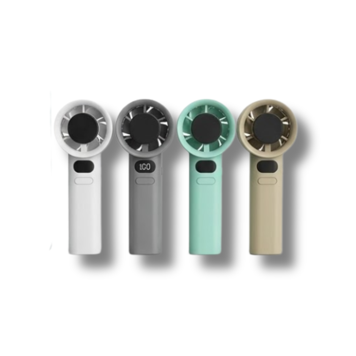 Quạt Cầm Tay Mini M11 | 100 Cấp Độ Gió, Màn Hình LED Hiển Thị Pin