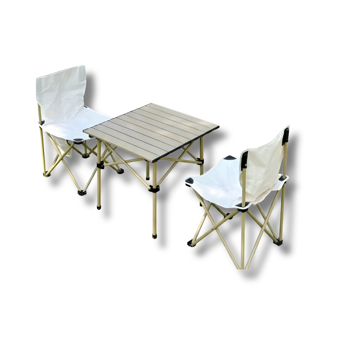 Bộ Bàn Ghế Xếp Gọn Ngoài Trời 3 Món SHANMUD ASHU | 2 Ghế 1 Bàn Camping