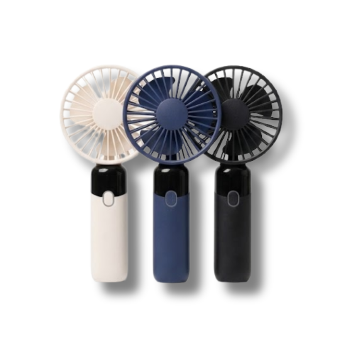 Quạt Cầm Tay Mini Hiển Thị % Pin | Gió Mạnh - Màn Hình LED Thông Minh