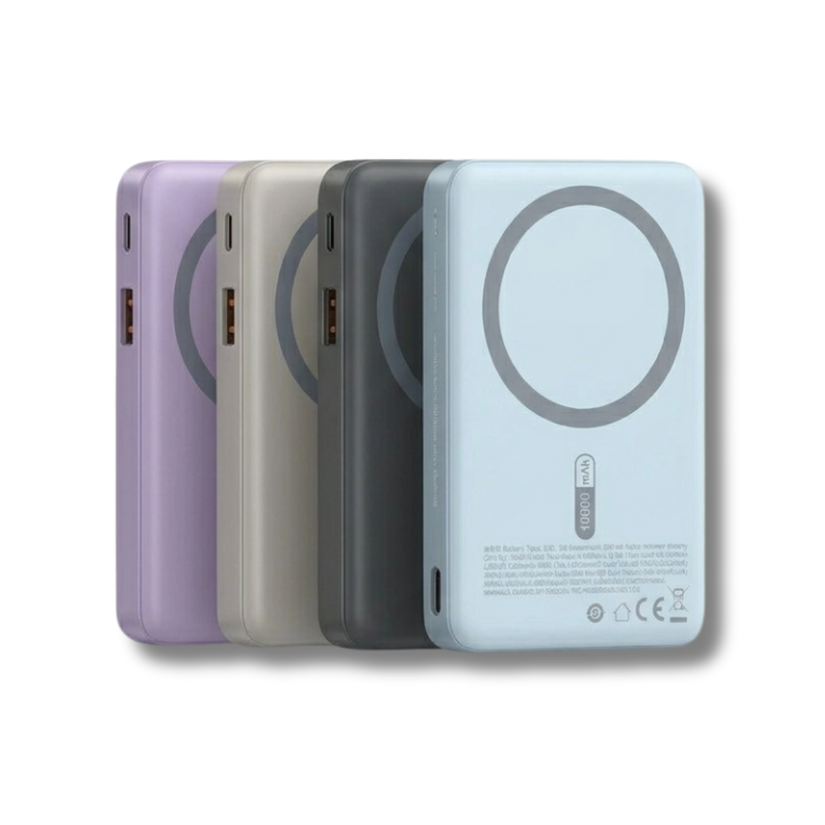 Pin Dự Phòng Hít Lưng Orico Kada 10000mAh | Đế Xoay 360 Độ | Vỏ Nhôm Cao Cấp