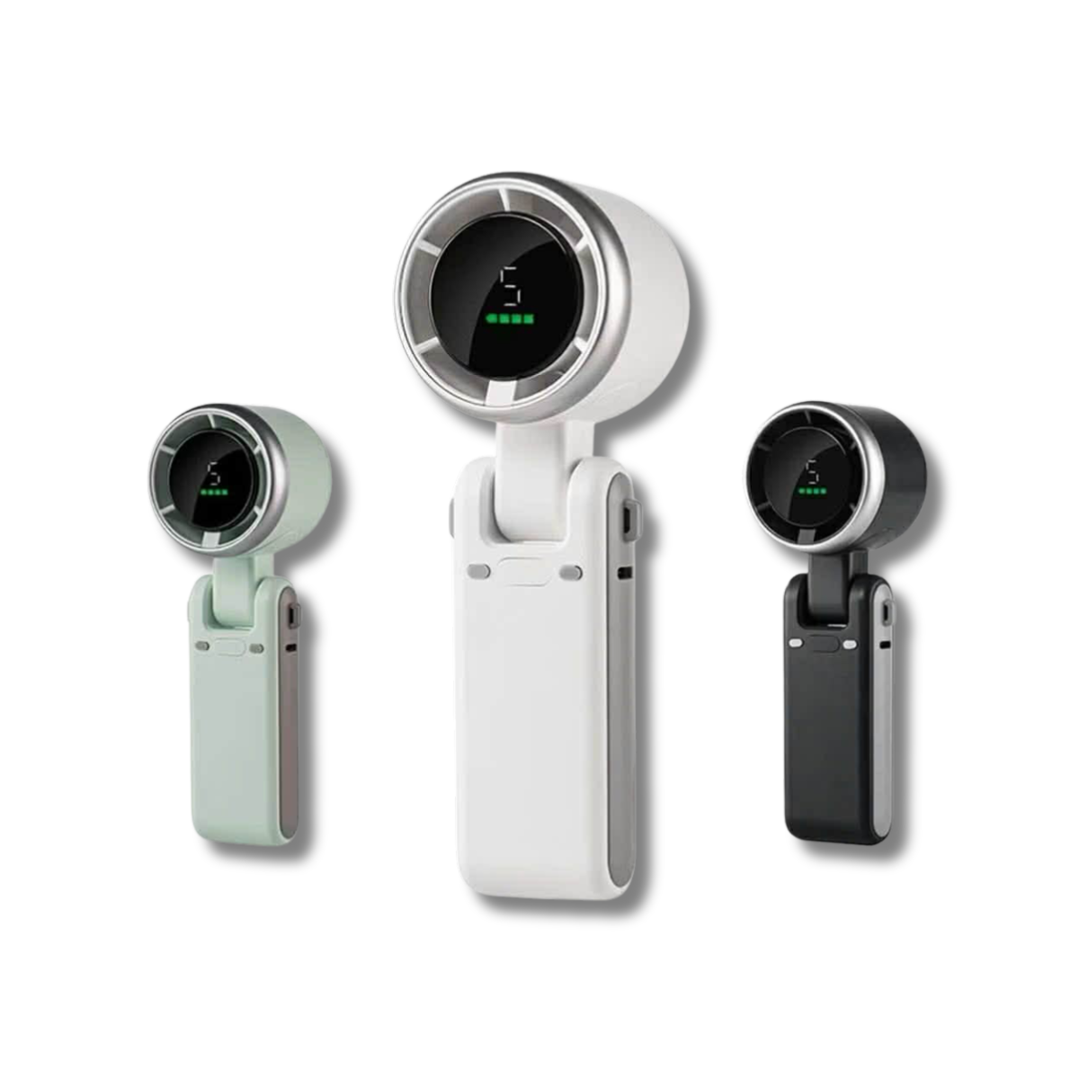 Quạt Mini Cầm Tay Turbo 5 Cấp Gió N607 | 7W 5 Cấp Độ Gió