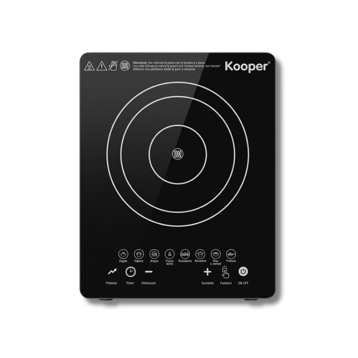 Bếp Từ Đơn Kooper Italia | Công Suất 1500W Tiết Kiệm Điện