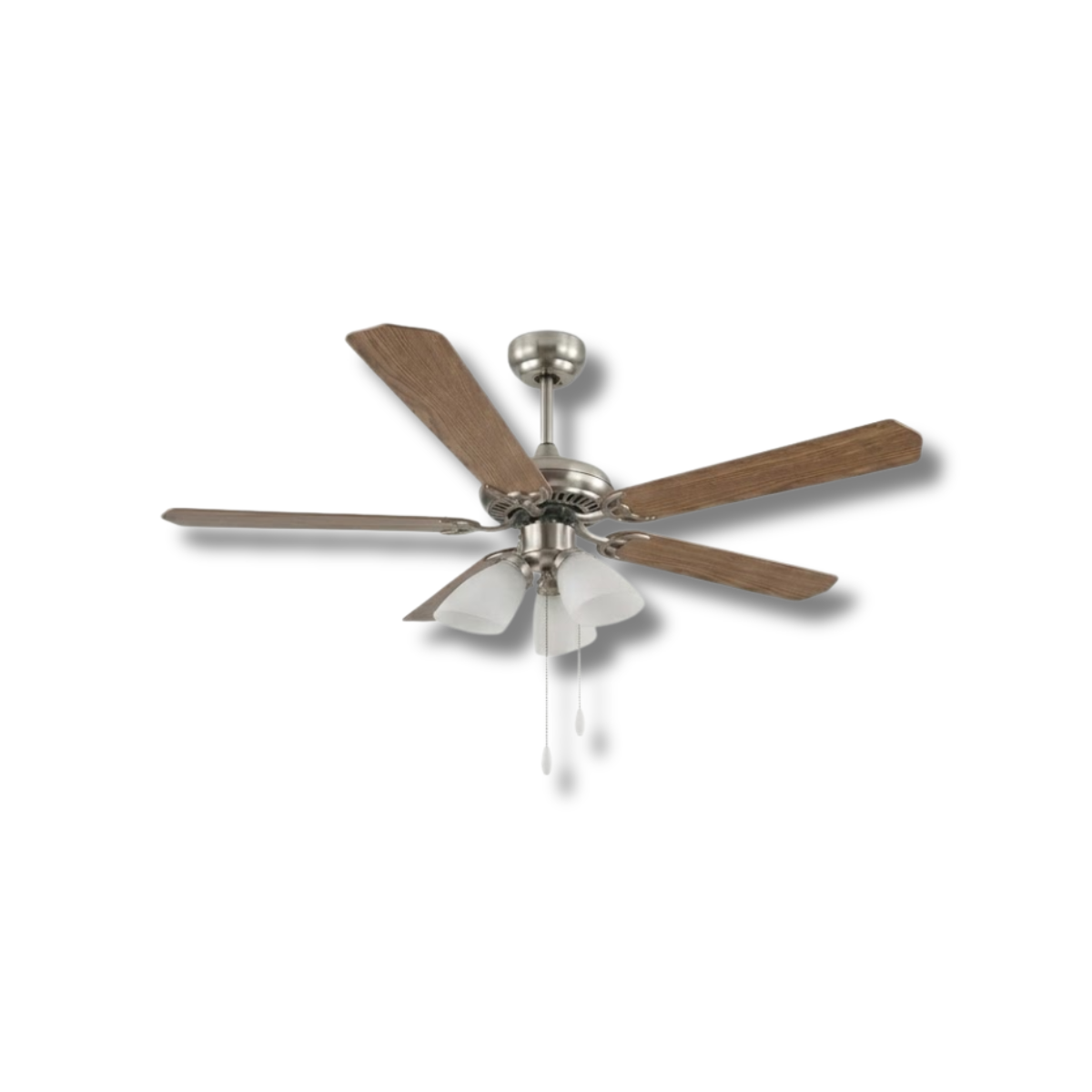 Quạt Trần Đèn 5 Cánh Lavalux Cỡ Lớn 52 Inch | 5 Cánh Vân Gỗ 3 Bóng Đèn