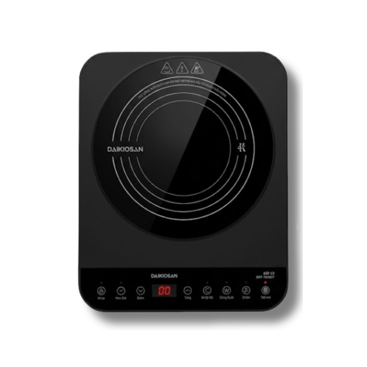 Bếp Từ Đơn Daikiosan DKT-100007 | Mặt Kính Ceramic Chịu Nhiệt 2000W