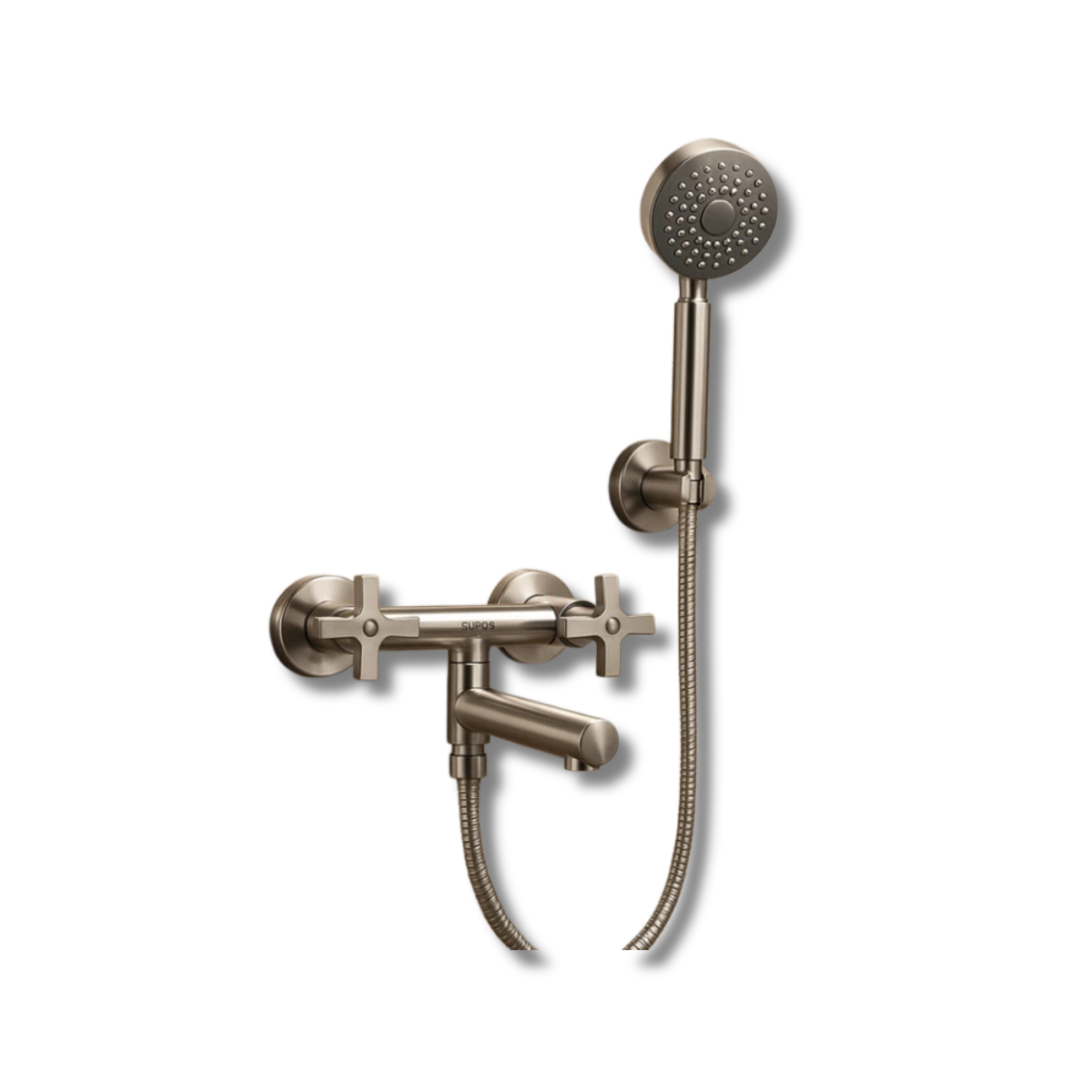 Bộ Sen Tắm SUPOR 212302-02-LS | Inox 304 Cao Cấp, Vòi Rửa Chân Tiện Lợi