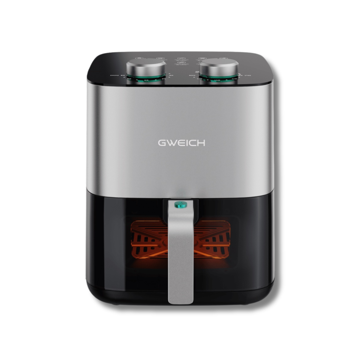 Nồi Chiên Không Dầu Gweich GMA-45M01 | Dung Tích 4.5L Chiên Hấp Đa Năng 2 Trong 1