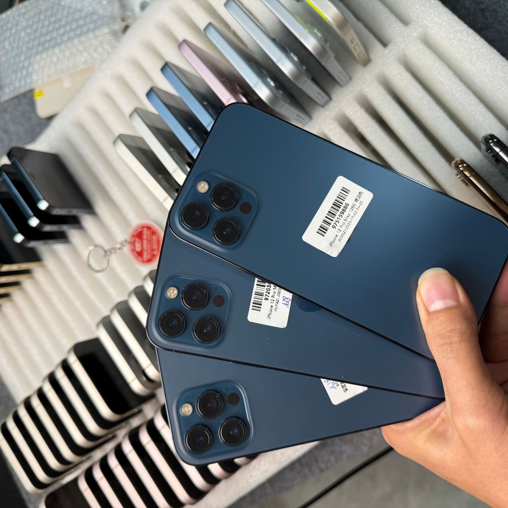 iPhone 12 Pro Max 128GB Bản CH (2 Sim Vật Lý) - Màu Xanh Pacific Blue