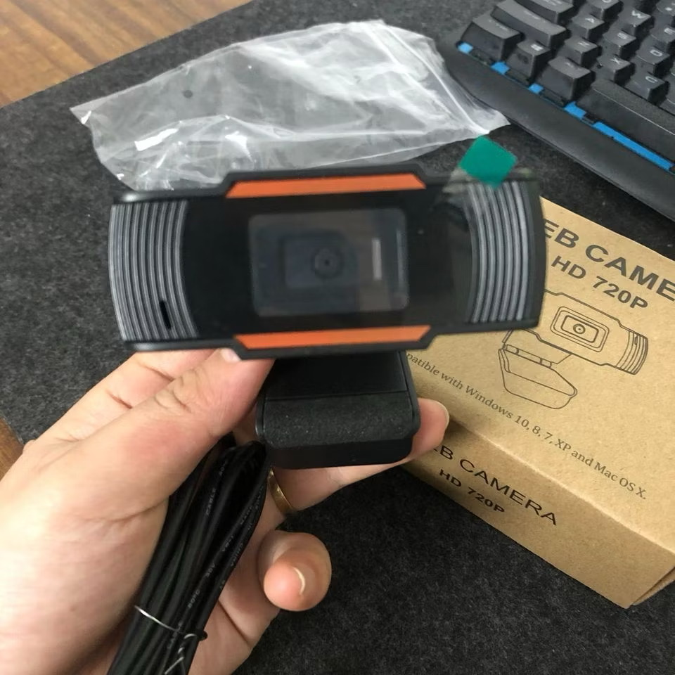 Webcam Full HD 720P Có Mic - Kết Nối USB Plug & Play