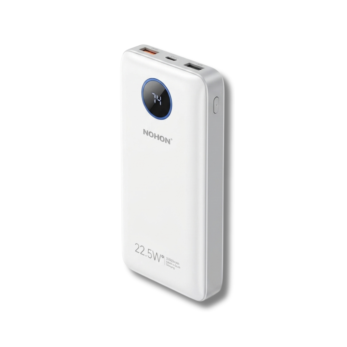 Sạc Dự Phòng Nohon 20.000mAh 22.5W PD3.0 QC3.0 | Màn Hình LED - Sạc Nhanh Đa Thiết Bị