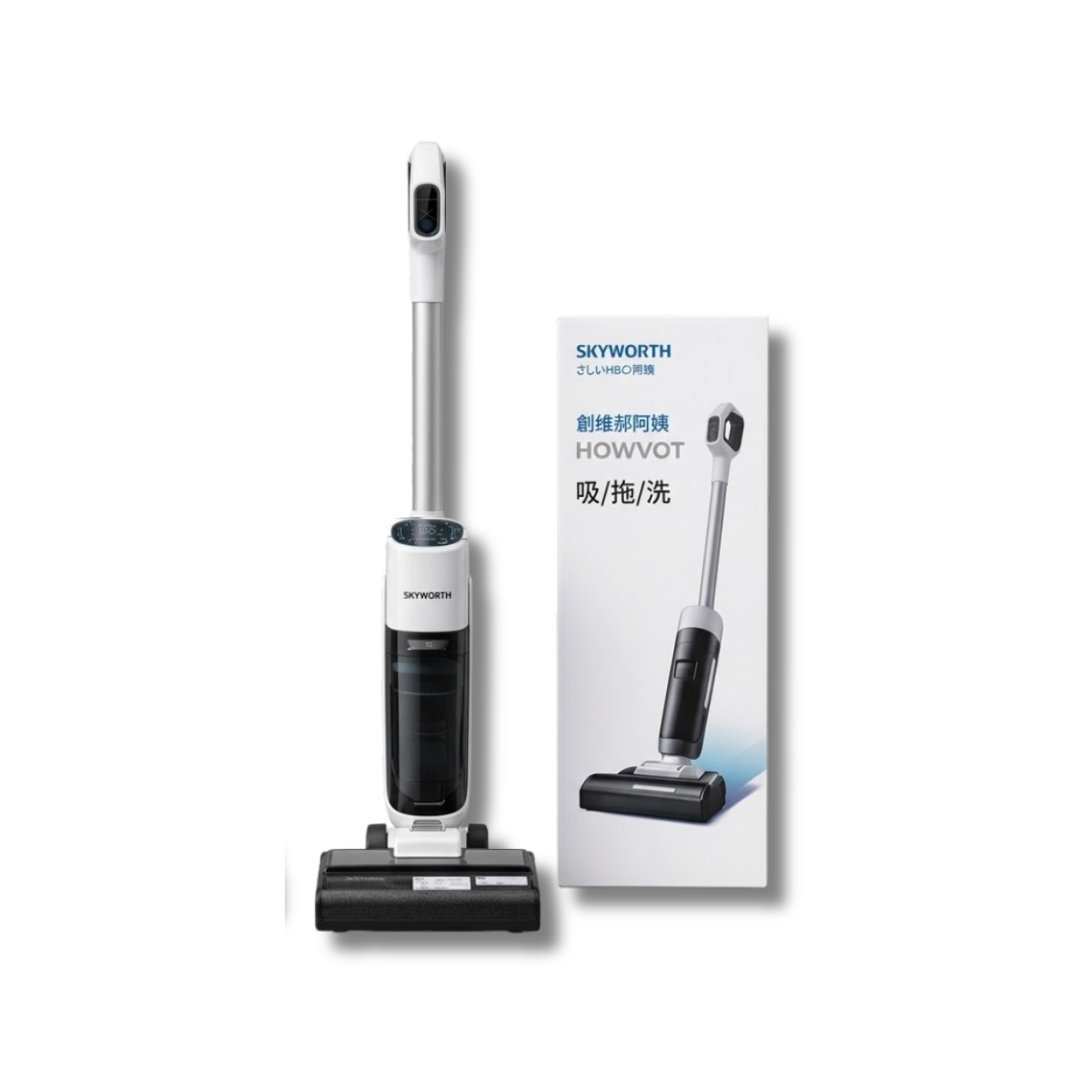 Máy Hút Bụi & Lau Nhà Cầm Tay Thông Minh Skyworth H5 – Giải Pháp Làm Sạch 3-Trong-1 Tối Ưu