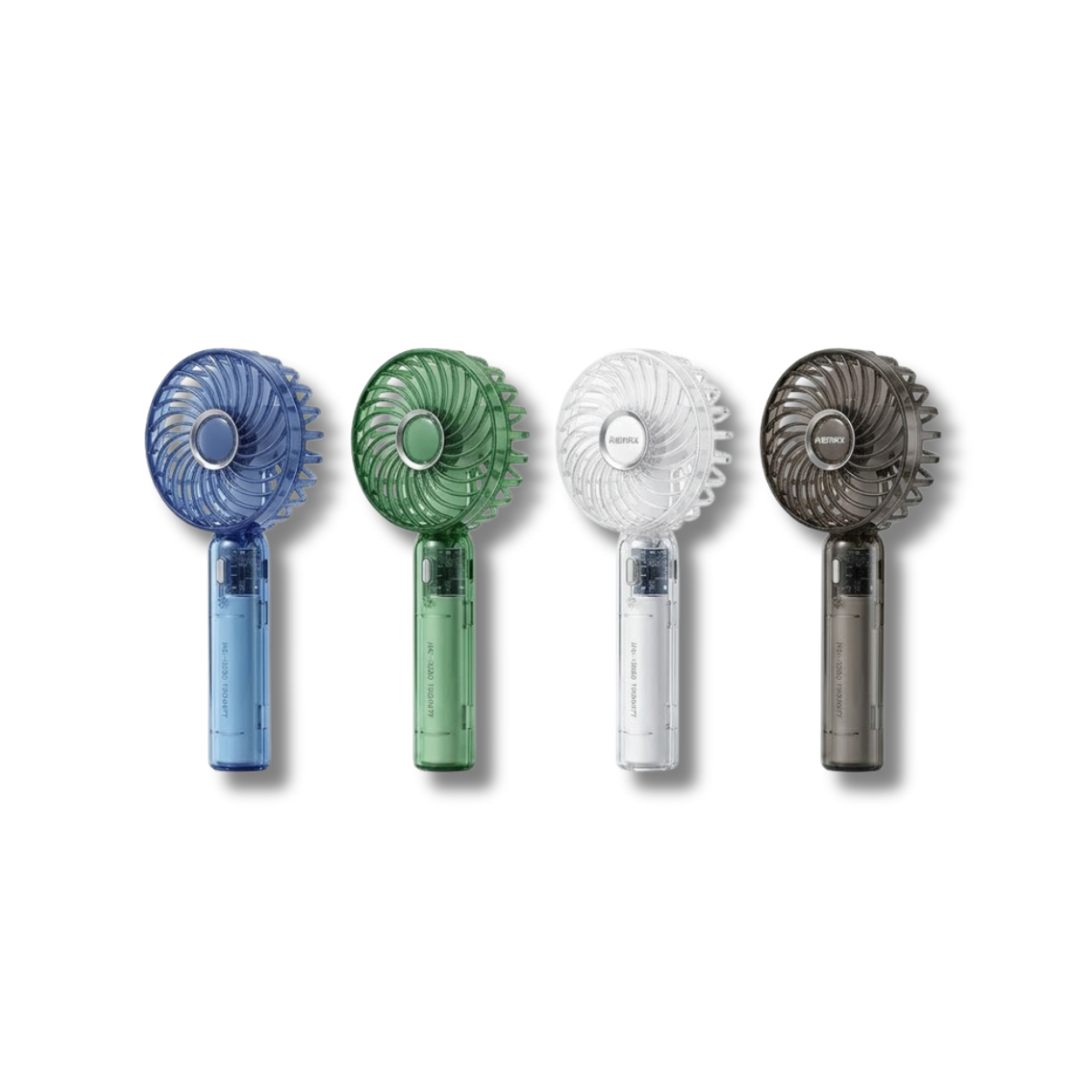 Quạt Cầm Tay Trong Suốt Remax RS-SF01 | 1200mAh Blue Edition