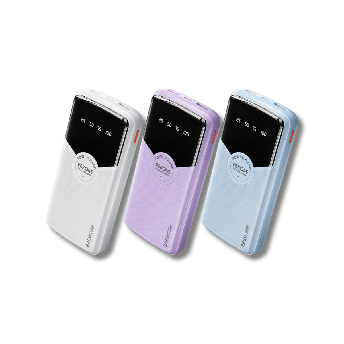 Pin Sạc Dự Phòng WEKOME WP-43 Pop Digital Series Gen3 | 20.000mAh 22.5W