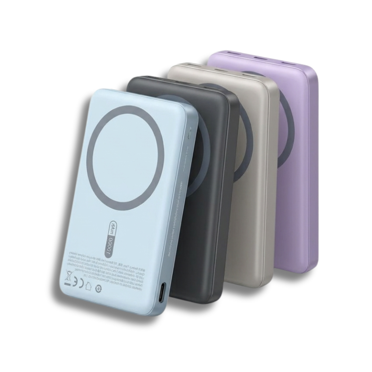 Pin Dự Phòng Hít Lưng Orico Kada 10000mAh | Đế Xoay 360 Độ | Vỏ Nhôm Cao Cấp