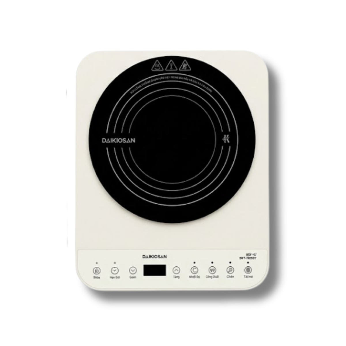 Bếp Từ Đơn Daikiosan DKT-100007 | Mặt Kính Ceramic Chịu Nhiệt 2000W