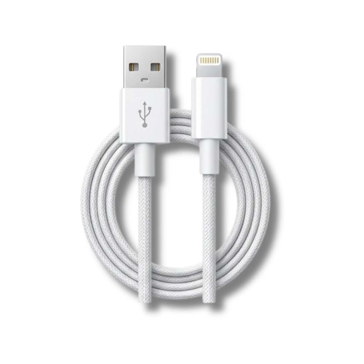 Cáp Sạc USB-A to Lightning 0.5m | Hàng Nhà Máy Cao Cấp (No Logo)