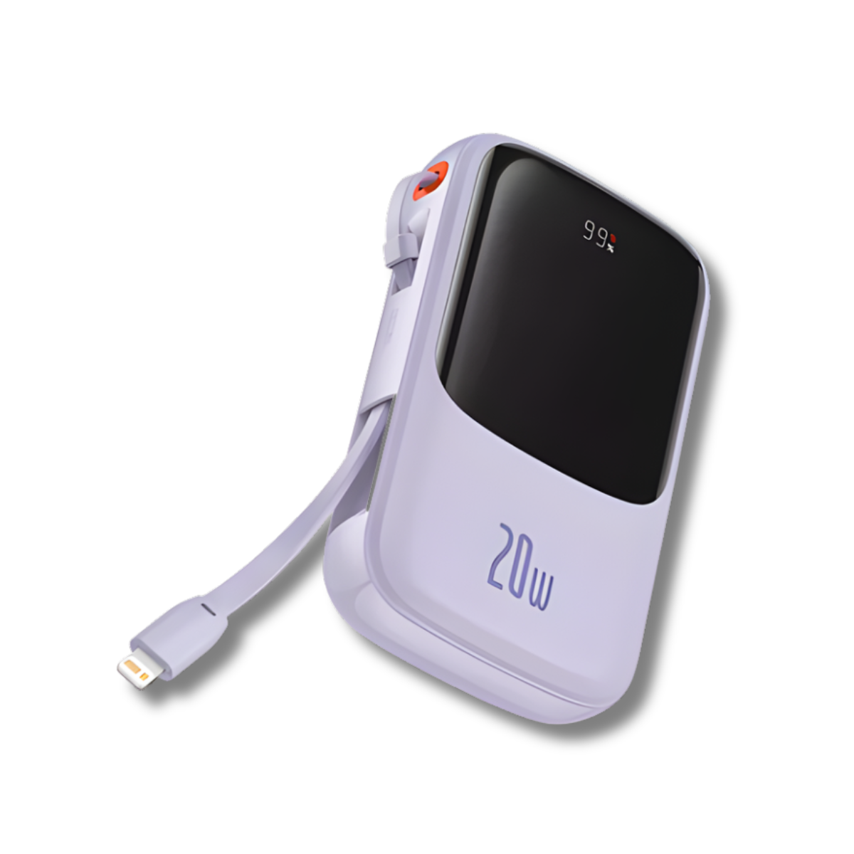 Pin Sạc Dự Phòng Baseus Qpow 20000mAh | Sạc Nhanh 22.5W Kèm Cáp Type-C & Lightning