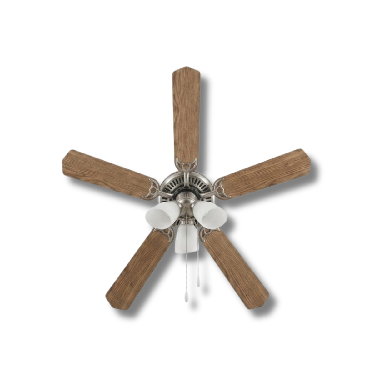 Quạt Trần Đèn 5 Cánh Lavalux Cỡ Lớn 52 Inch | 5 Cánh Vân Gỗ 3 Bóng Đèn
