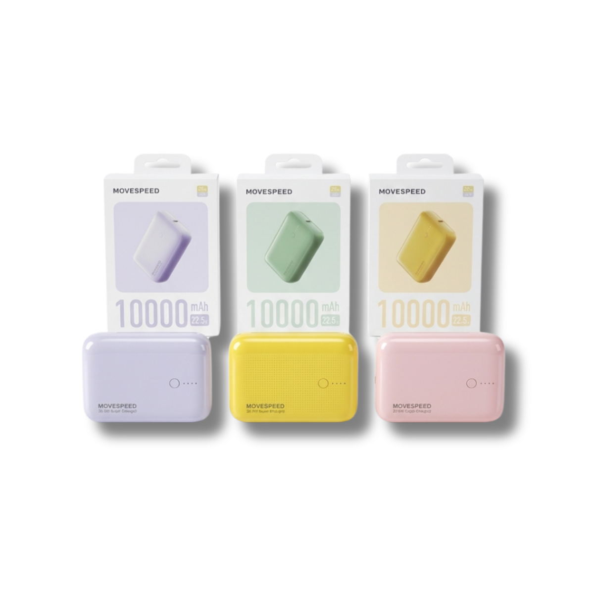 Pin Sạc Dự Phòng MOVESPEED Q10 10000mAh Sạc Siêu Nhanh 22.5W (Không Kèm Cáp - Màu Ngẫu Nhiên)