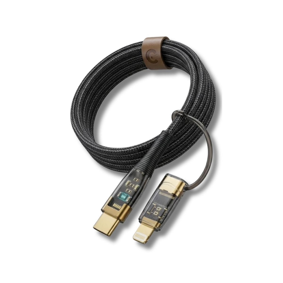 Cáp Sạc 2in1 PD 60W / 27W | Chip C94 Thông Minh – Đầu Cắm Mạ Vàng Cao Cấp