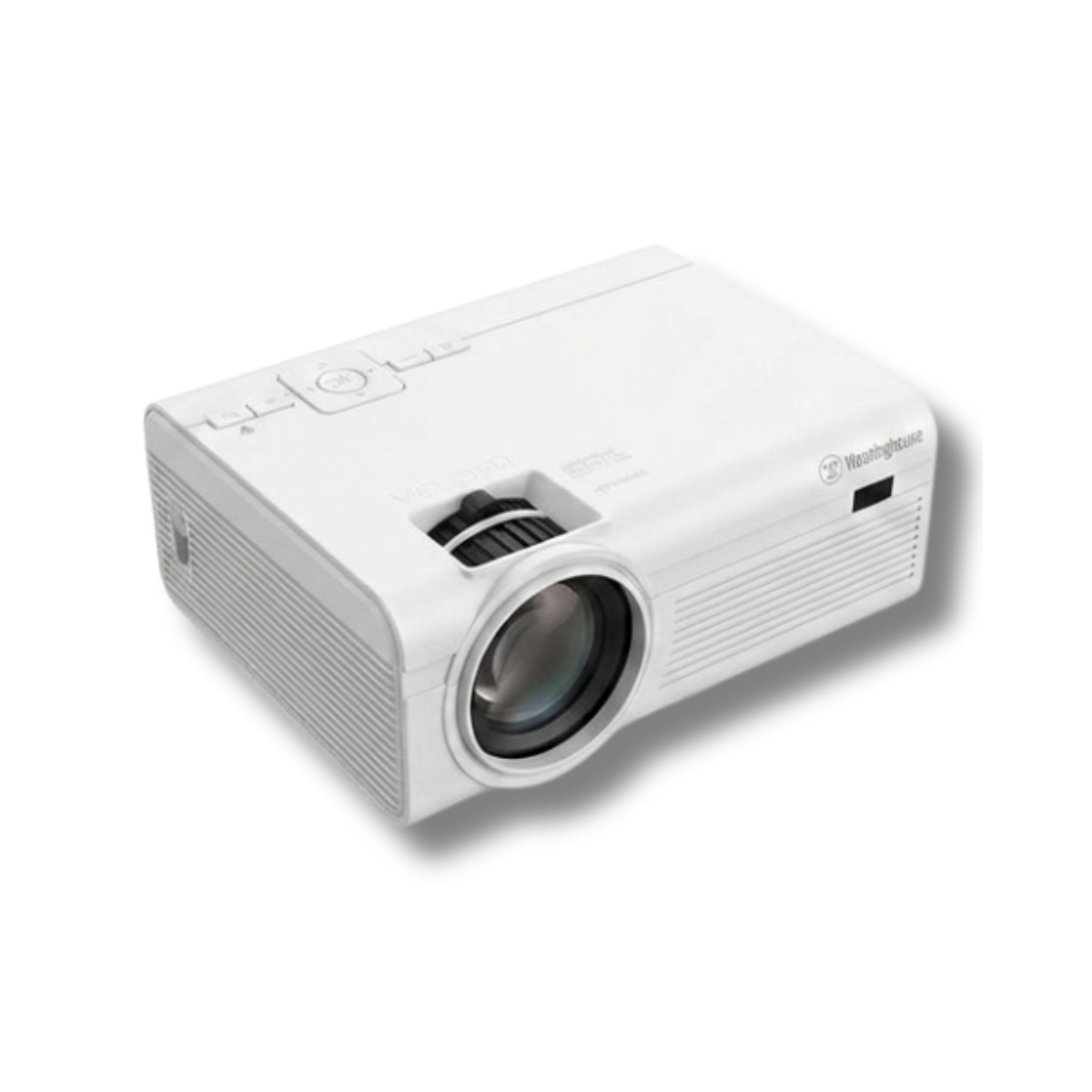 Máy Chiếu Westinghouse Wi-Fi Home Theater | Chiếu Trực Tiếp Từ Điện Thoại - Loa Kép - Giải Trí Đa Phương Tiện