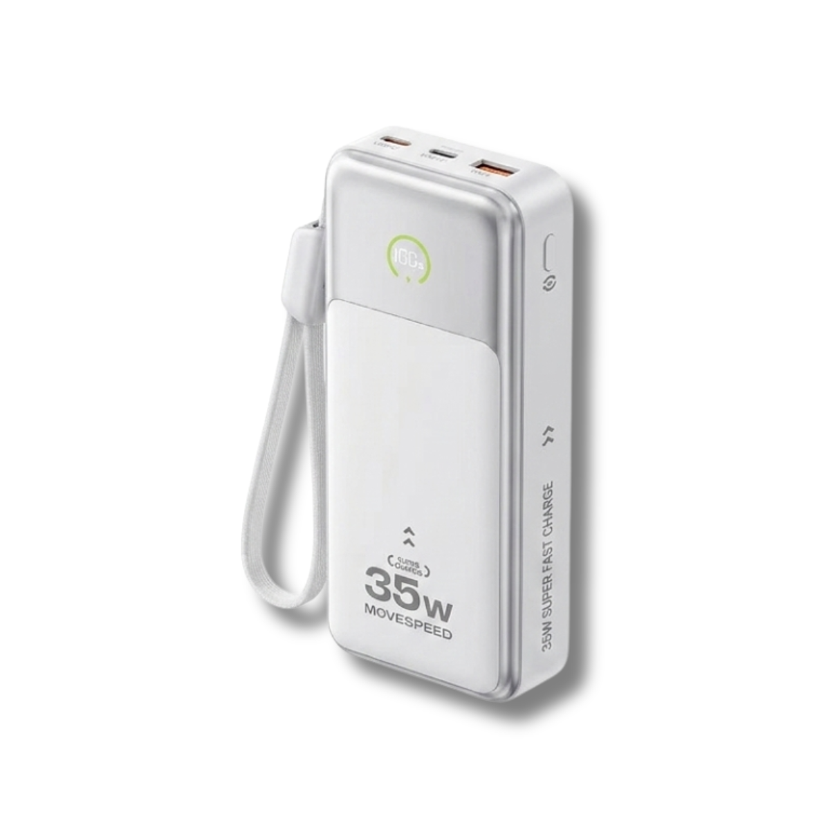 Pin Sạc Dự Phòng MOVESPEED MSP20 SuperVOOC | 20000mAh Lõi Pin LiFePO4 Siêu Bền, Chống Cháy Nổ