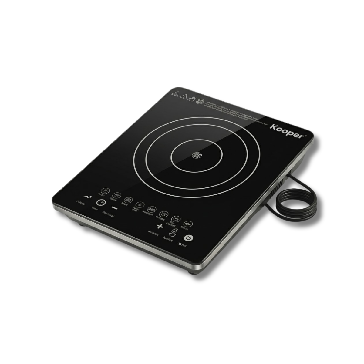 Bếp Từ Đơn Kooper Italia | Công Suất 1500W Tiết Kiệm Điện