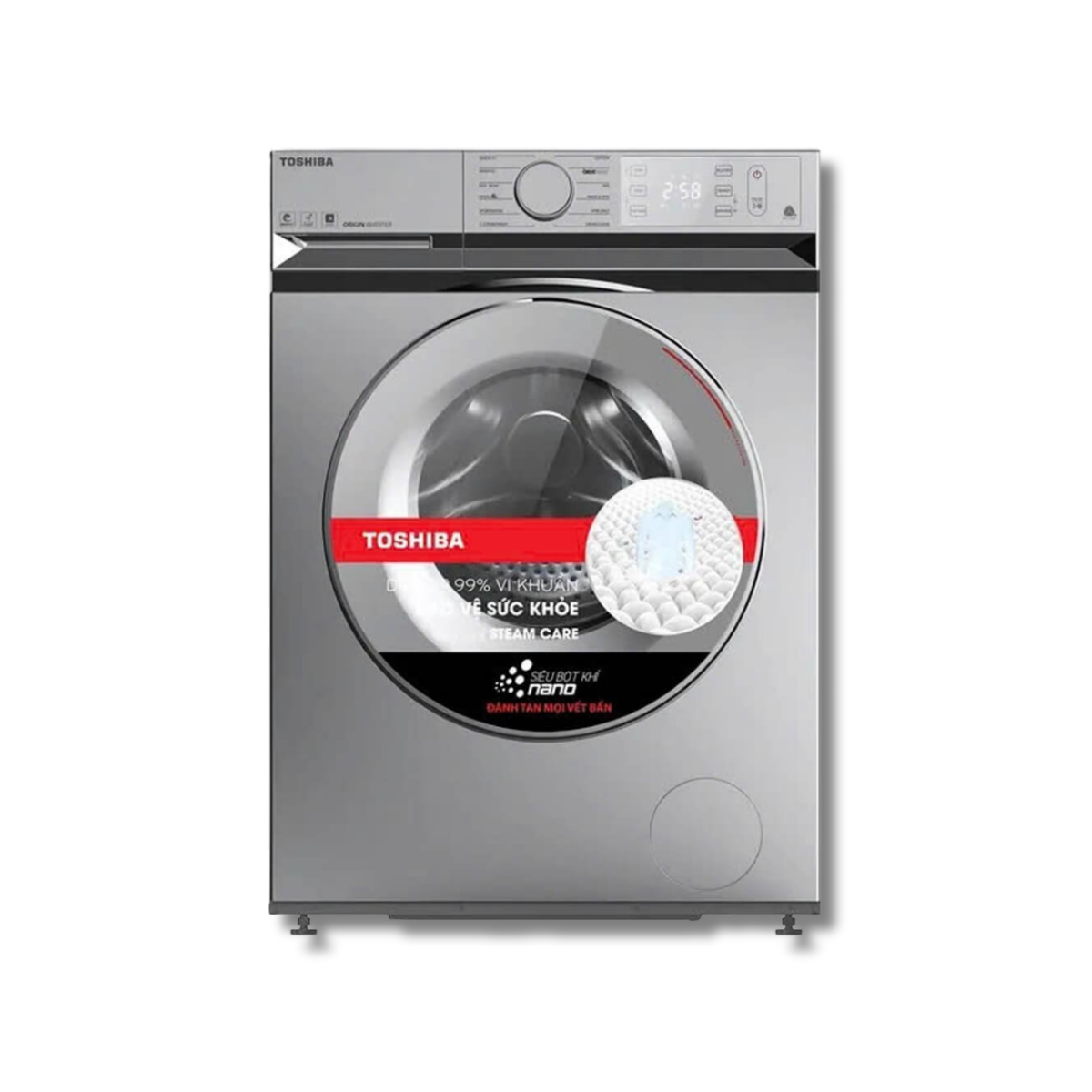 Máy giặt Toshiba Inverter 10.5 kg TW-BL115A2V(SS) | Origin Inverter - Steam Care