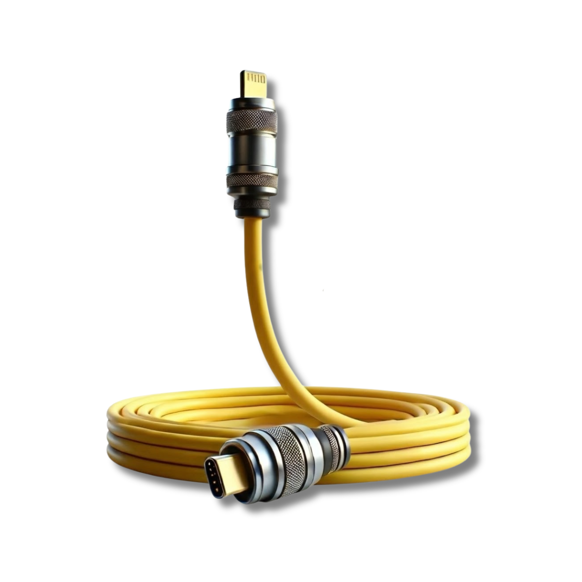 Cáp Sạc Nhanh Type-C to Lightning PD 27W | Có Đèn LED Báo Sạc Thông Minh Siêu Bền