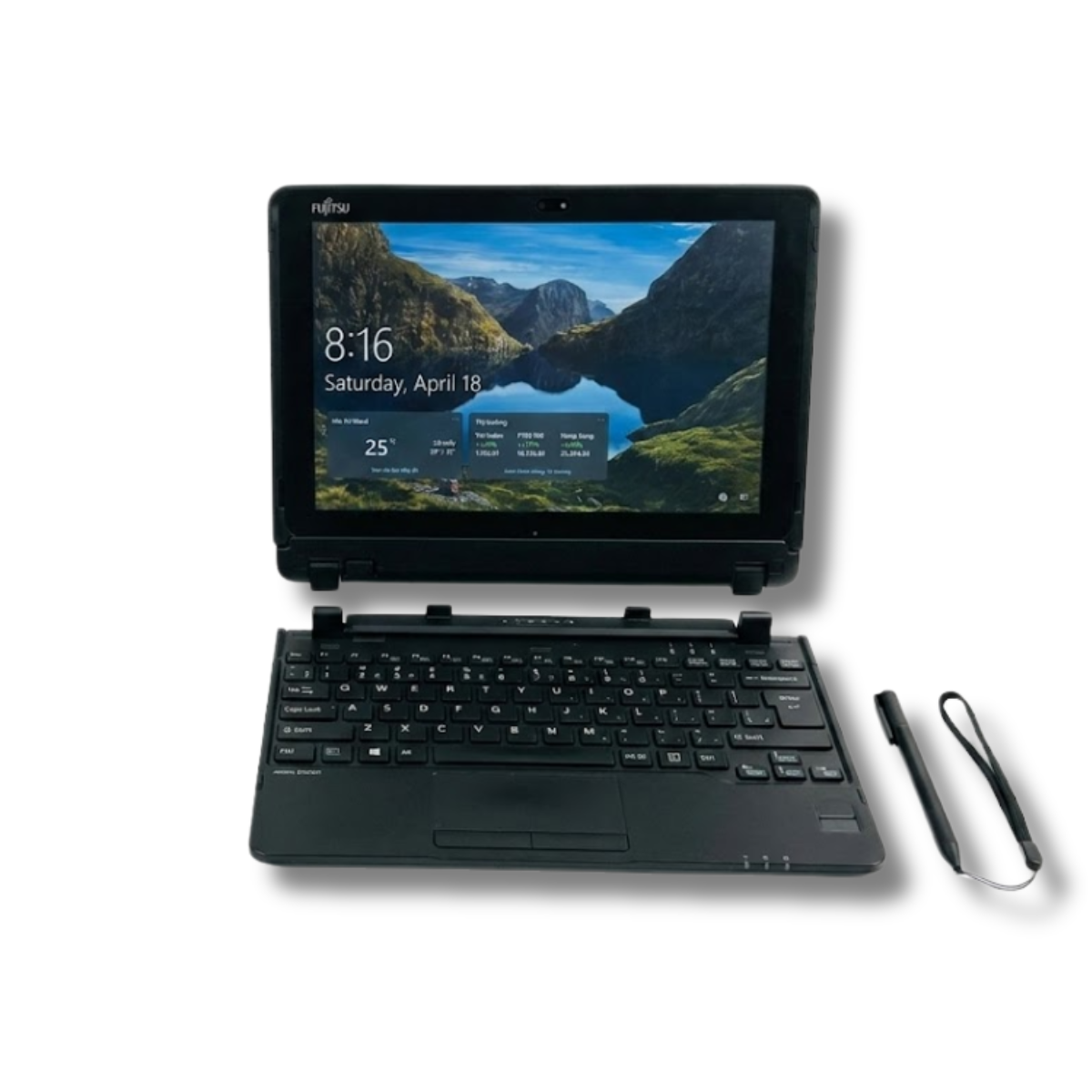 Laptop 2 in 1 Fujitsu Arrows Tab Q507 | Intel Atom X5 - Ram 4GB - SSD 64GB