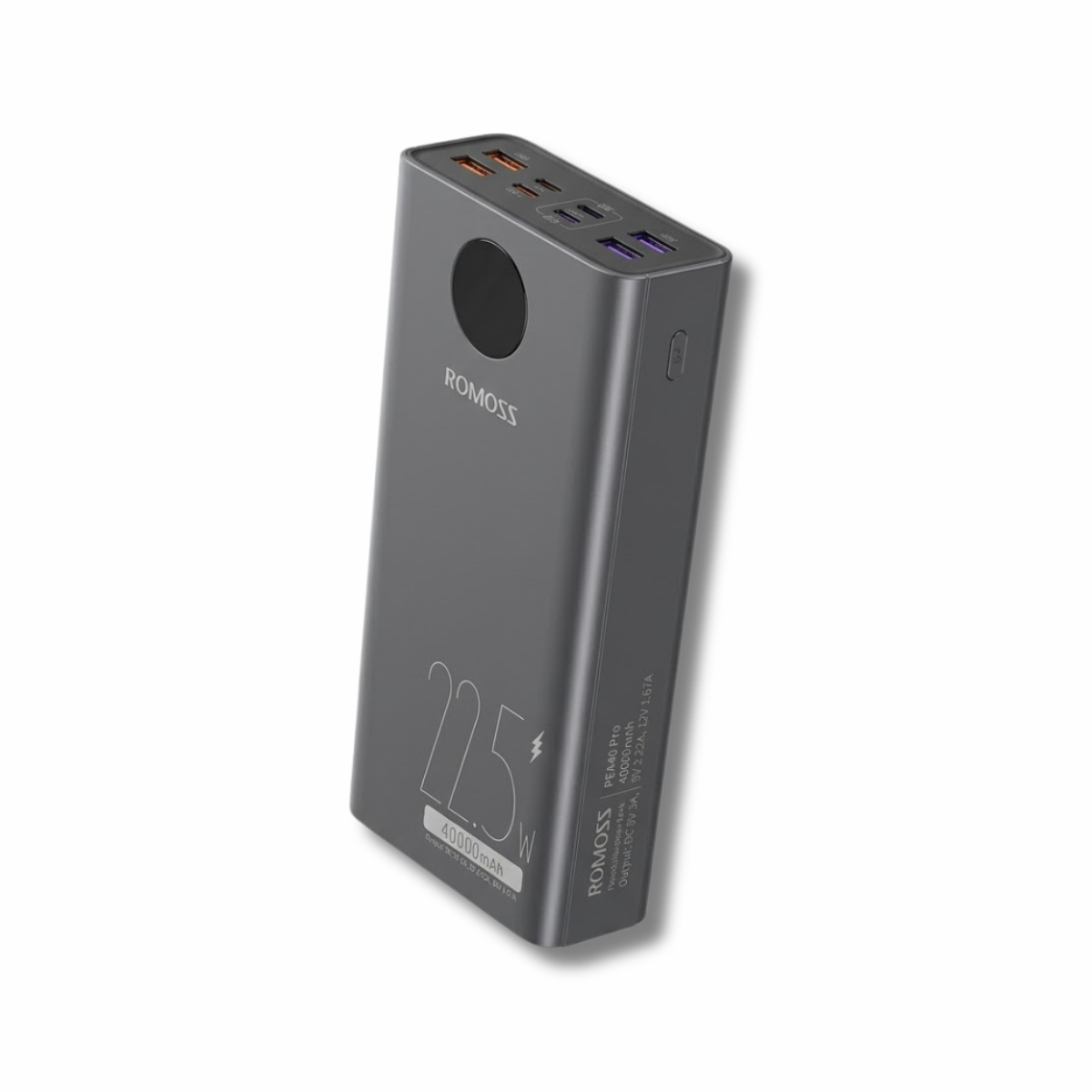 Pin Dự Phòng Romoss PEA40 40000mAh | Sạc Nhanh 22.5W Chính Hãng