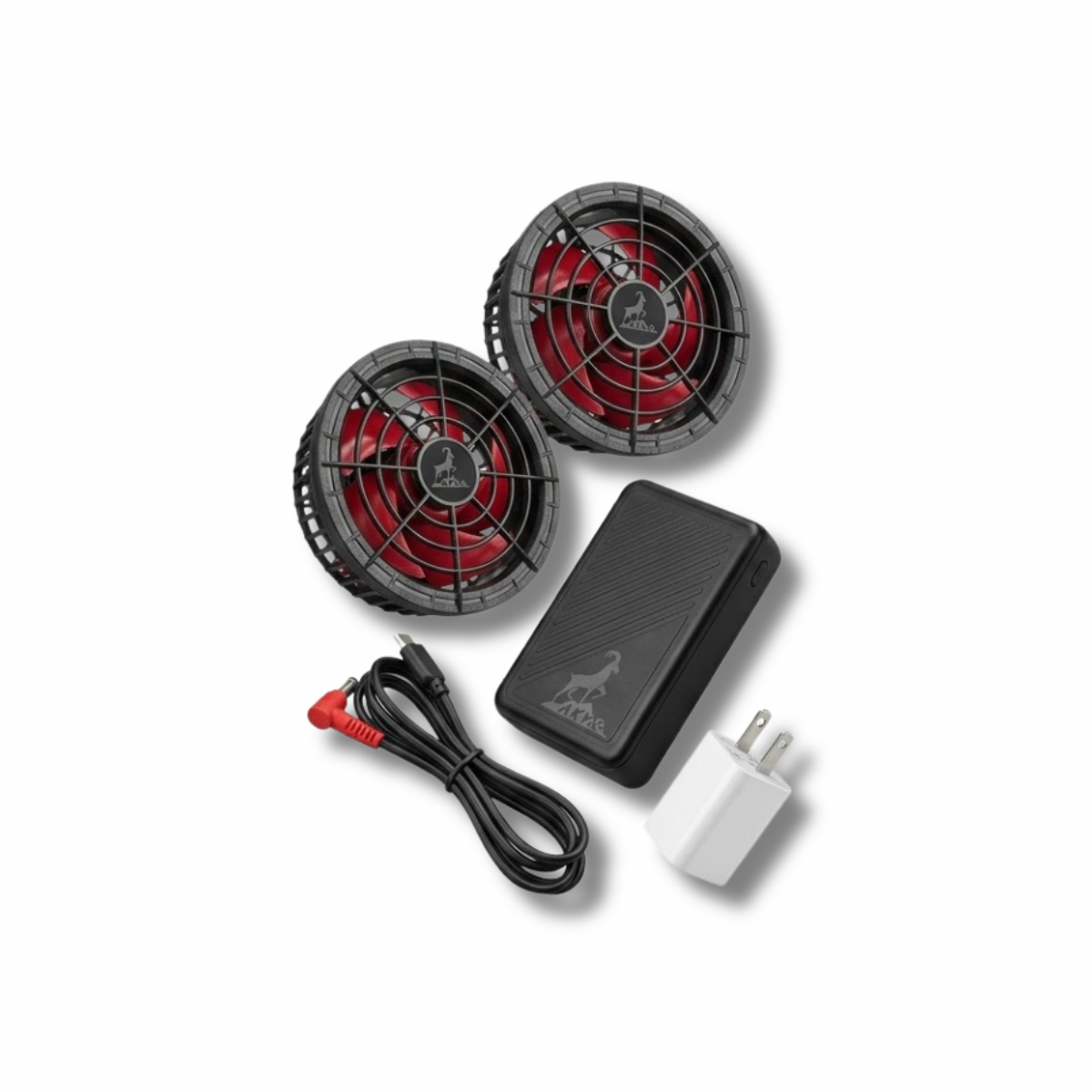 Bộ Pin Quạt Áo Điều Hòa Akyo Xanh Date 2026 (Không Kèm Áo)