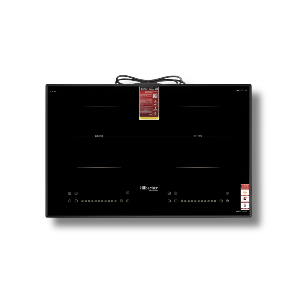 Bếp Hỗn Hợp 1 Từ 1 Hồng Ngoại Hubscher IHC-6261E | Nhập Khẩu Cao Cấp