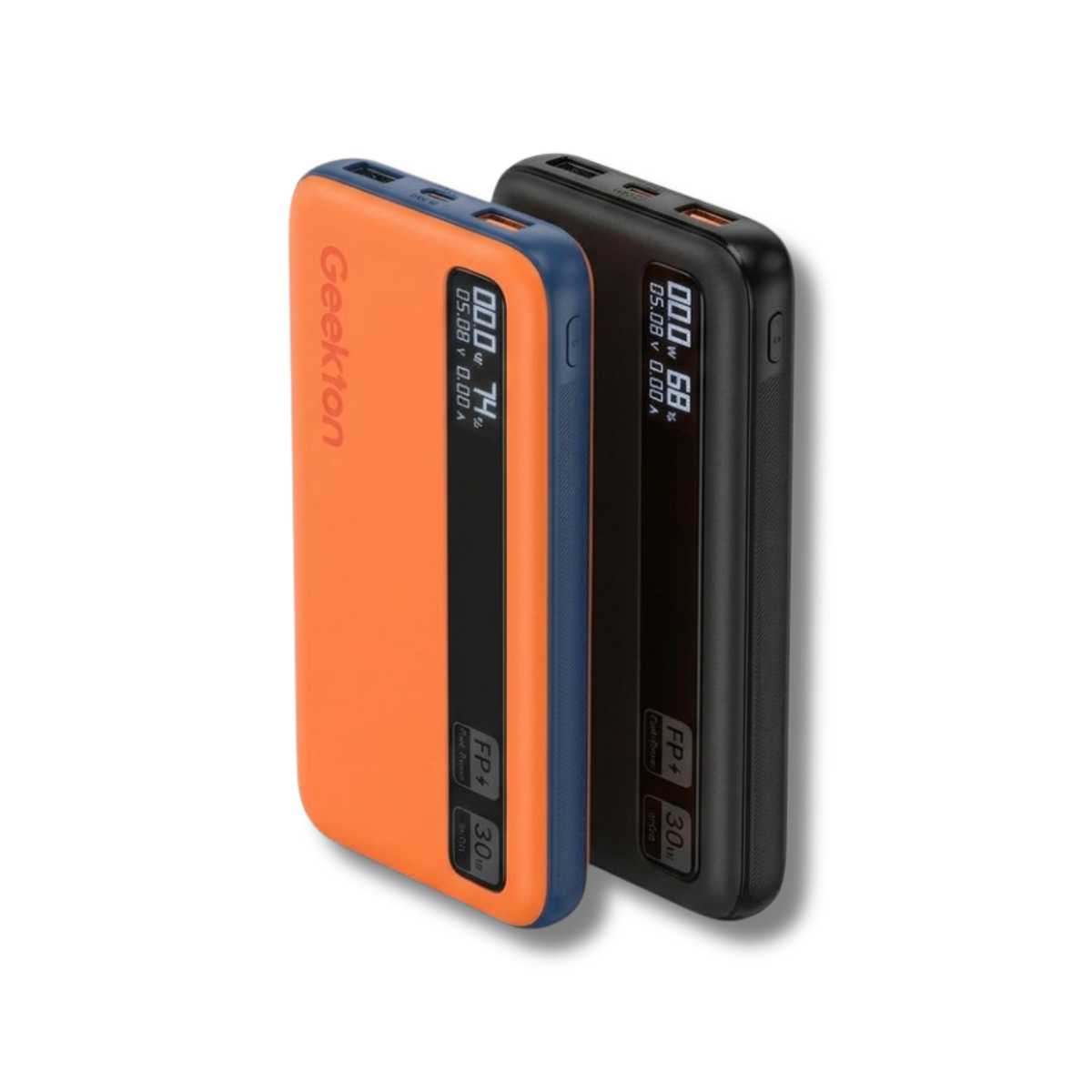 Pin Sạc Dự Phòng Geekton C1110 10000mAh | Sạc Nhanh 30W Có Màn Hình Hiển Thị Dòng Sạc