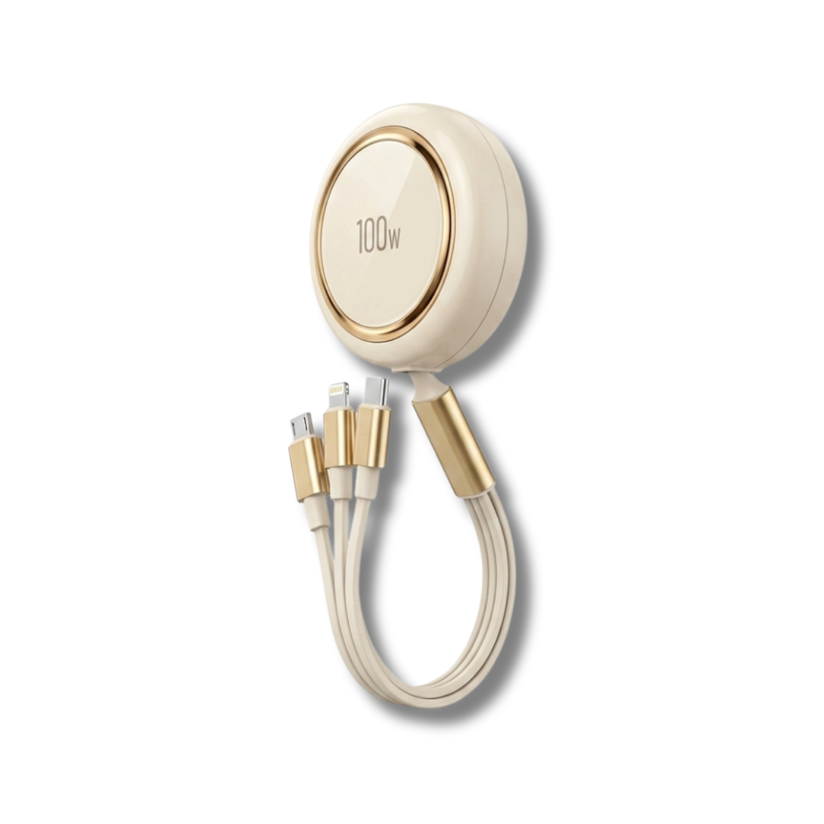 Cáp Sạc Rút 3in1 WiWU Vigor Series (Wi-C023) | 100W Fast Charge - Gọn Gàng & Thông Minh