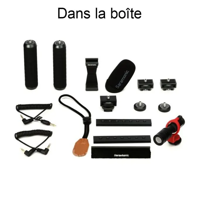 Saramonic VGM – Bộ Khung Vlog & Ghi Âm Chuyên Nghiệp Cho Điện Thoại & Máy Ảnh