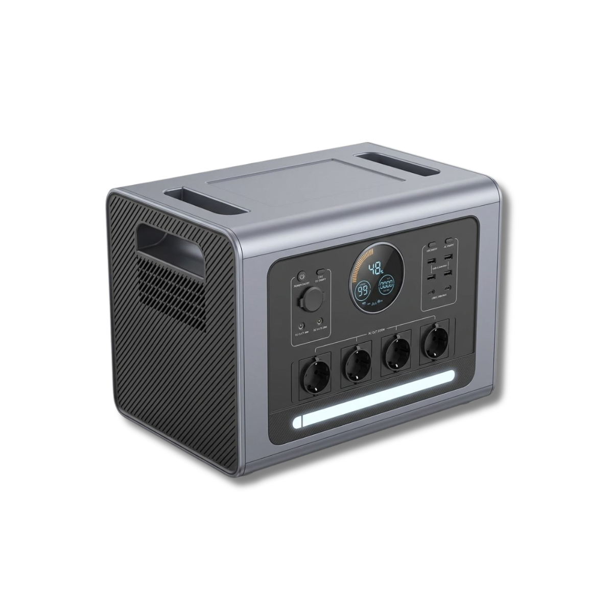 Trạm Điện Di Động ATOMESS Boost 2200W | 2203Wh 2200W
