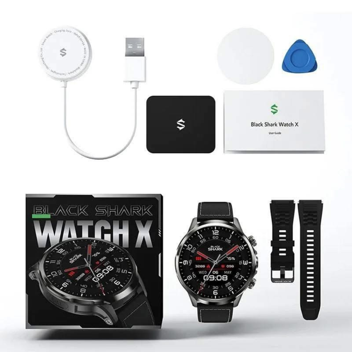 Đồng Hồ Thông Minh Xiaomi Black Shark Watch X | Lắp Sim Độc Lập - Camera Xoay 90 Độ - Định Vị Chính Xác