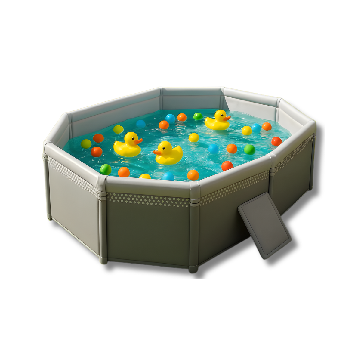 Bể Bơi Gấp Gọn Không Cần Bơm Hơi Cho Trẻ Em | Chất Liệu Cao Cấp, Chống Thấm Tuyệt Đối