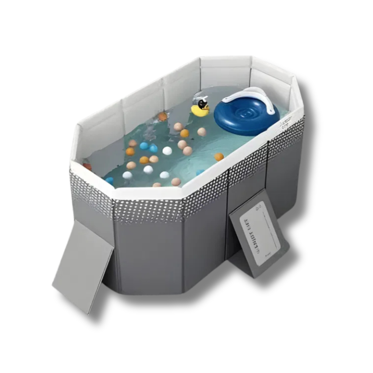 Bể Bơi Gấp Gọn Không Cần Bơm Hơi Cho Trẻ Em | Chất Liệu Cao Cấp, Chống Thấm Tuyệt Đối