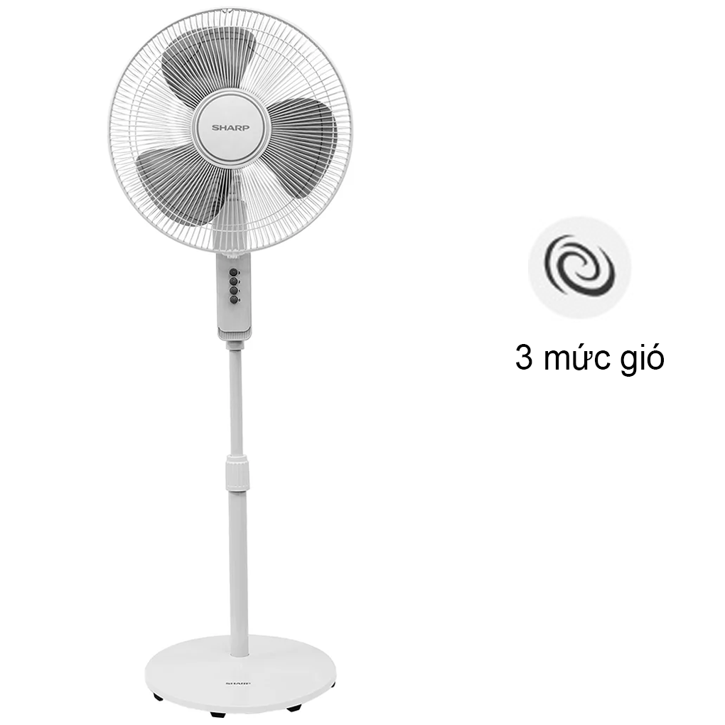 Quạt Đứng Sharp PJ-S40MV-LG | 55W 3 Cánh 40cm