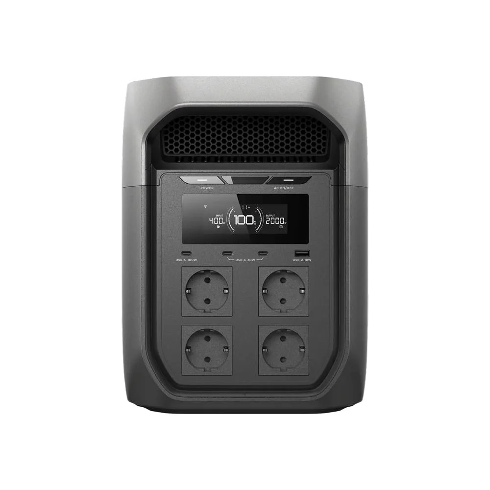 Trạm Năng Lượng Di Động EcoFlow Delta 3 Max | 2048Wh 2400W