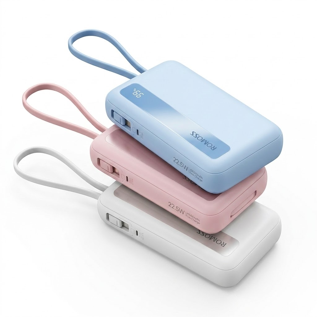 Pin Dự Phòng Romoss PPR20 20.000mAh Sạc Nhanh 22.5W - Kèm Cáp C & L (Likenew 95-98%)