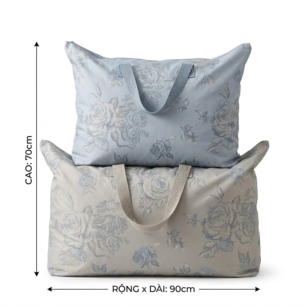 Túi Bạt Chuyển Nhà Đa Năng Size Đại (70 x 90cm) – Siêu Bền, Siêu Chứa