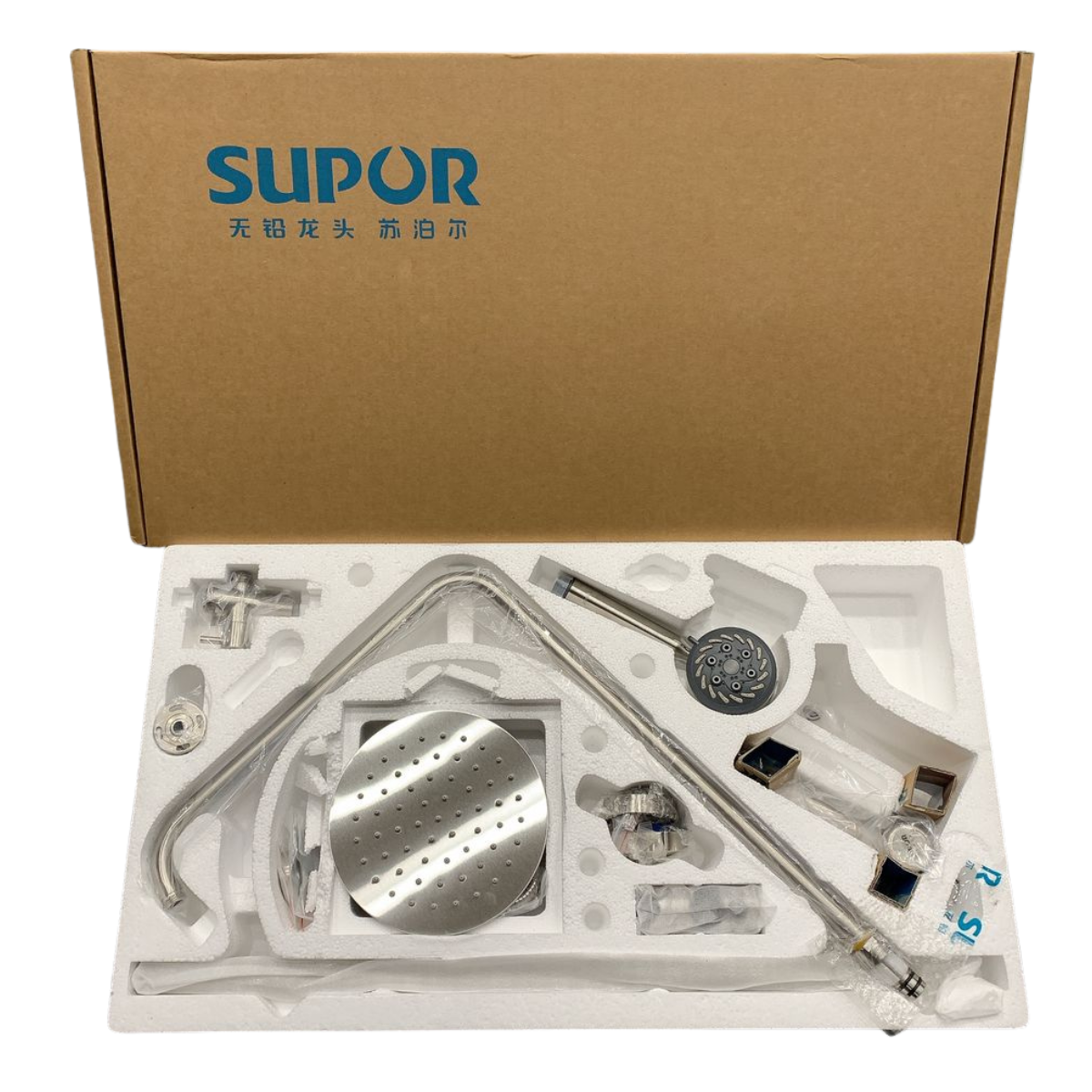 Bộ Vòi Sen Cây Tắm Nóng Lạnh Supor 217143-03-LS