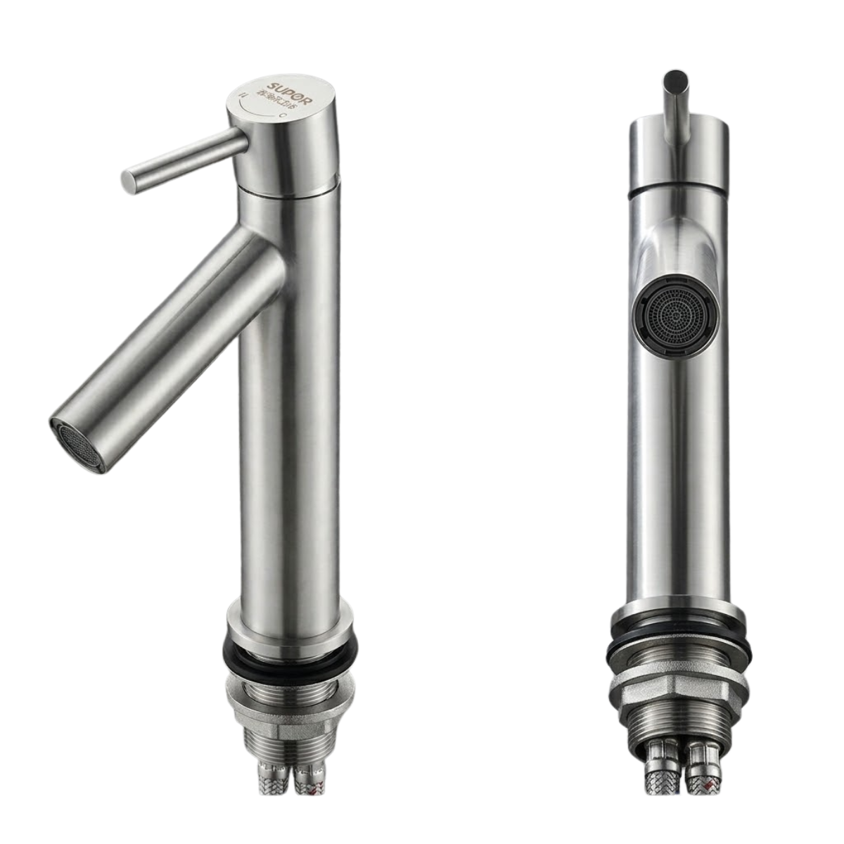 Vòi Chậu Rửa Mặt Supor 231204-01-LS | Inox 304 Cao Cấp