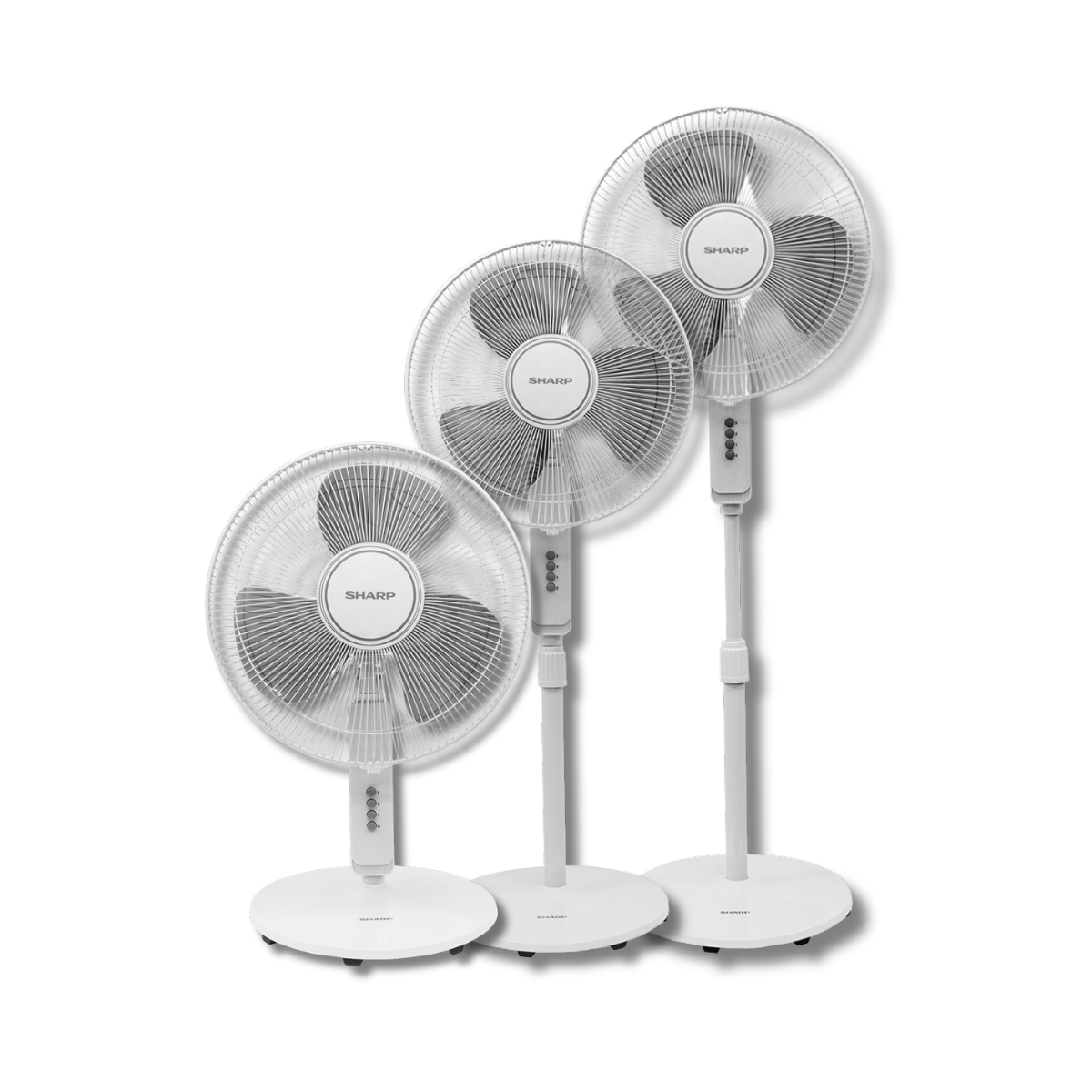 Quạt Đứng Sharp PJ-S40MV-LG | 55W 3 Cánh 40cm