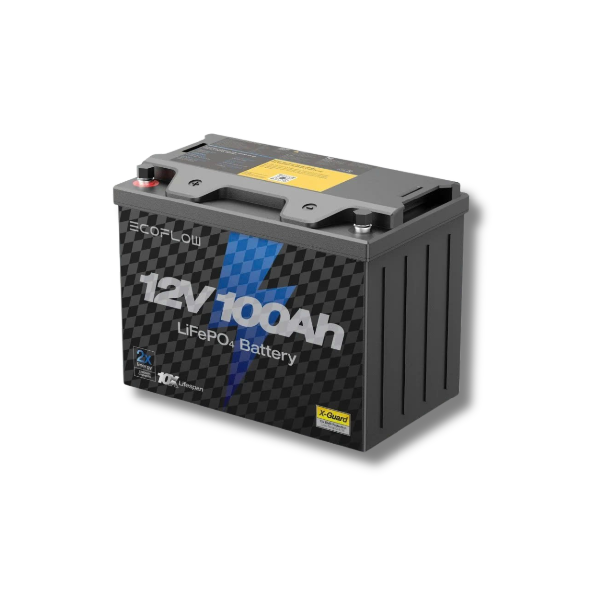 Pin Lưu Trữ Điện EcoFlow LFP Battery 12V | 100Ah 1280Wh