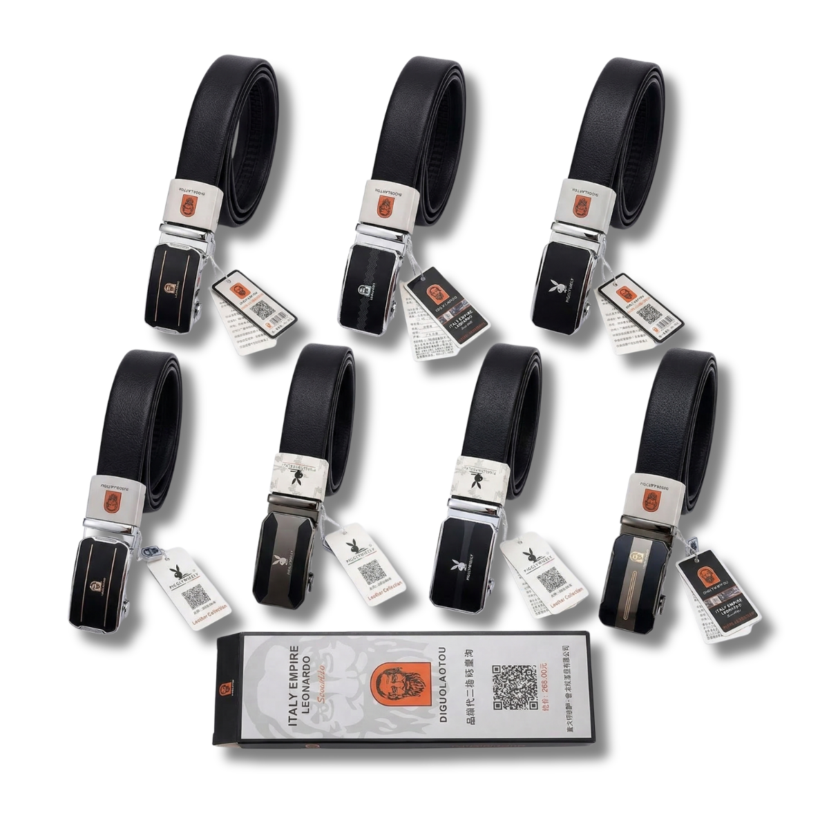 Thắt Lưng Nam Khóa Tự Động Cao Cấp | Dài 1m1 Thiết Kế Sang Trọng