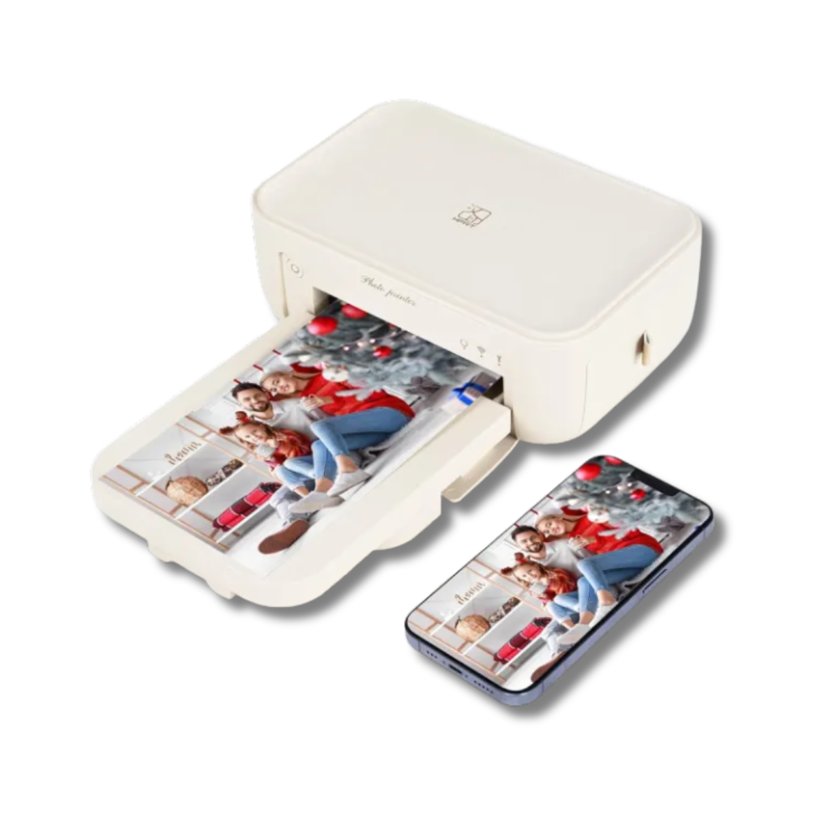 Máy in ảnh nhiệt thăng hoa HPRT CP4100 – In ảnh Wi-Fi chất lượng Lab, Khổ 4x6 inch