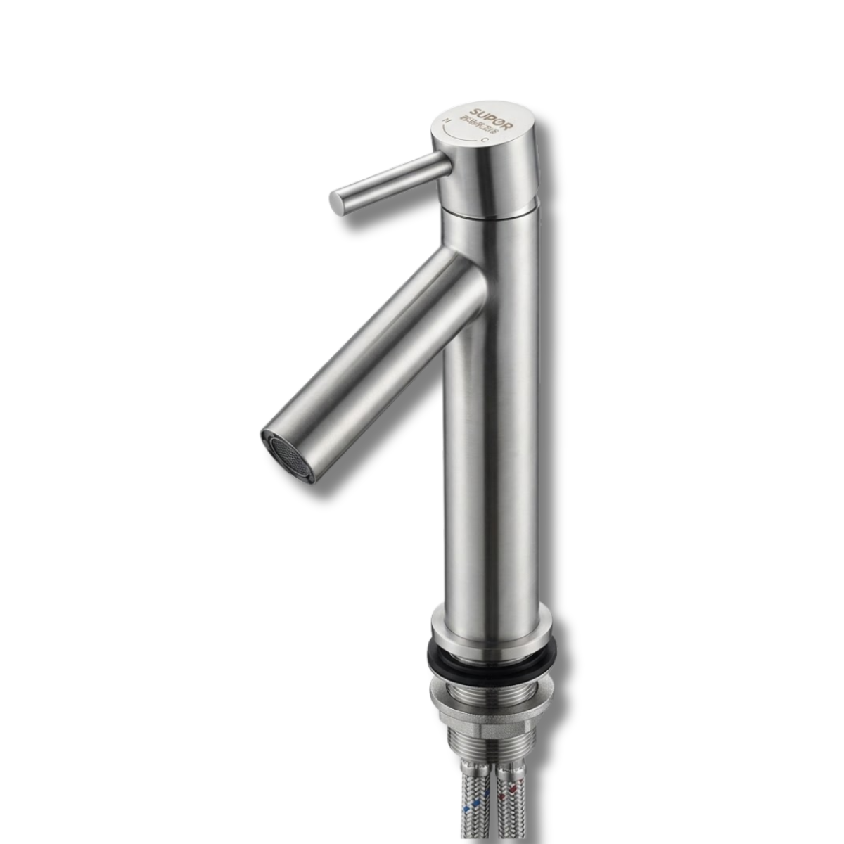 Vòi Chậu Rửa Mặt Supor 231204-01-LS | Inox 304 Cao Cấp